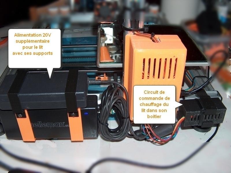 Alimentation 20/24V lit chauffant K8200