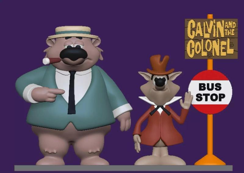 Calvin and the Colonel classic cartoon