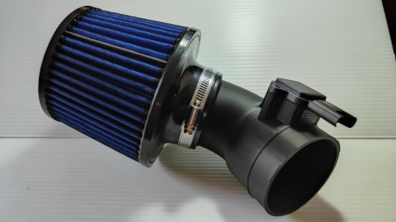 BMW E60 Cone air filter adapter