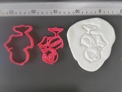 Zenon duck cookie cutter