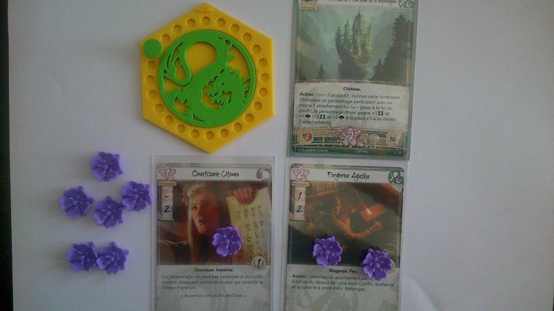 The legend of the 5 rings: the card game