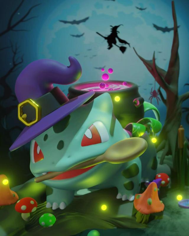 Bulbasaur halloween