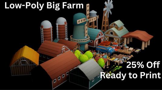 Low-Poly Big Farm Pack
