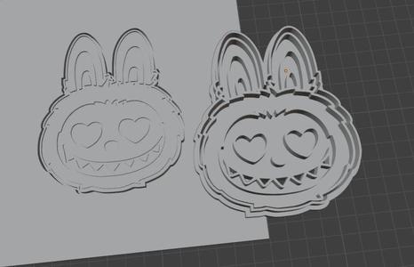 CUTTING LABUBU FACE IN LOVE