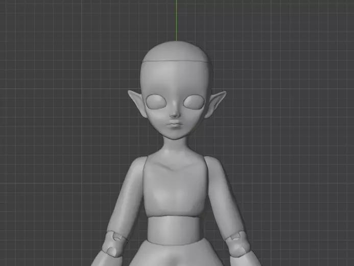 Anime Style Ball Jointed Doll