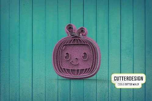 Cocomelon Logo Cookie cutter