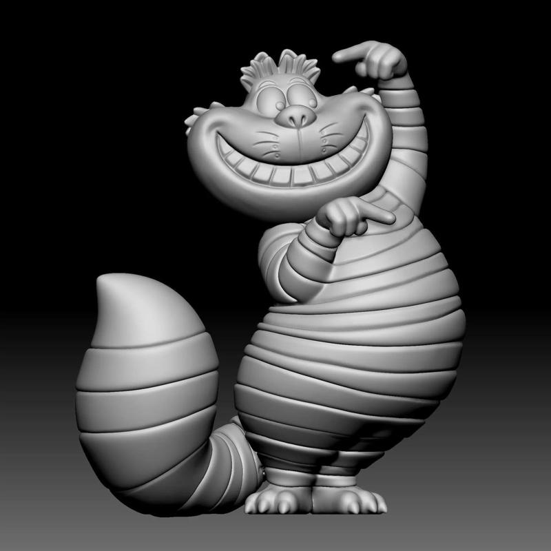 Cheshire cat - Alice in Wonderland - 030