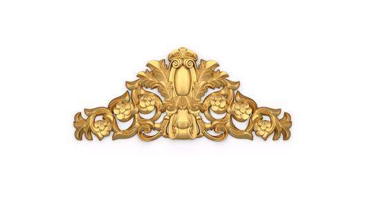 carved classic decorative ornament cnc 3d printing stl 52