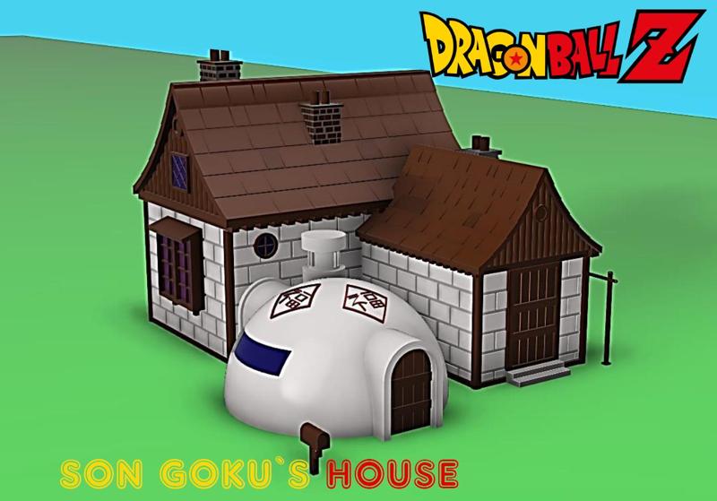 Son Goku's House – 3D Model (Dragon Ball Z)