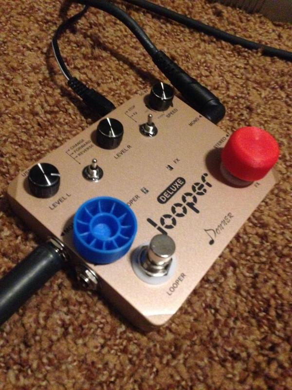 Footswitch Button (For Loop Pedals, etc.)