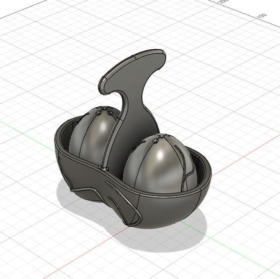 Bull Sac salt and pepper shakers