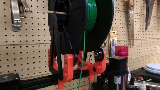 Spool Holder for MendelMax2 or any 20mm Extrustion