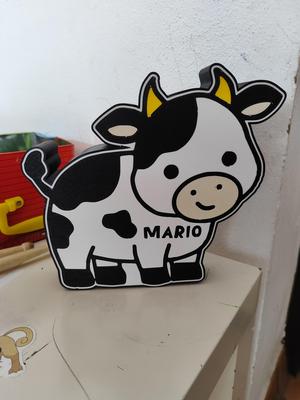 Cow in a single layer