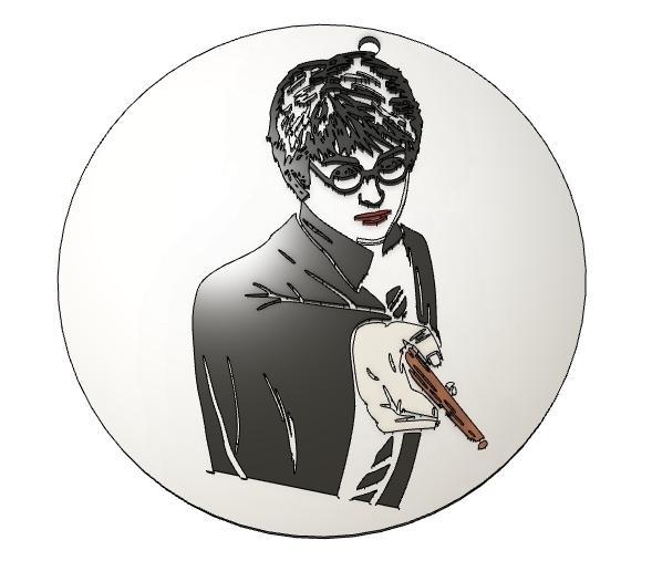 Harry Potter Medal 3,5cm