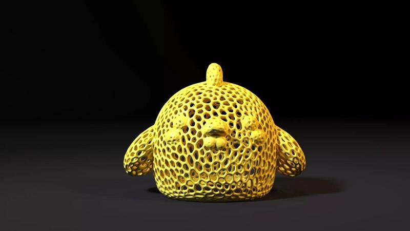 Chicken ball Voronoi