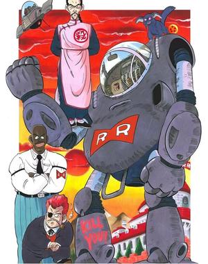 RED RIBBON ROBOT DBZ