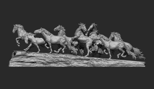 EIGHT HORSES
