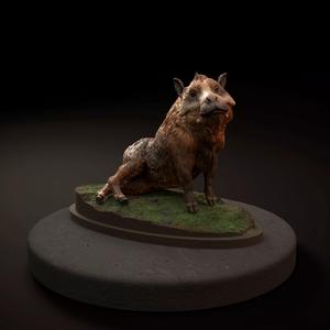 Daeodon - hell pig resting