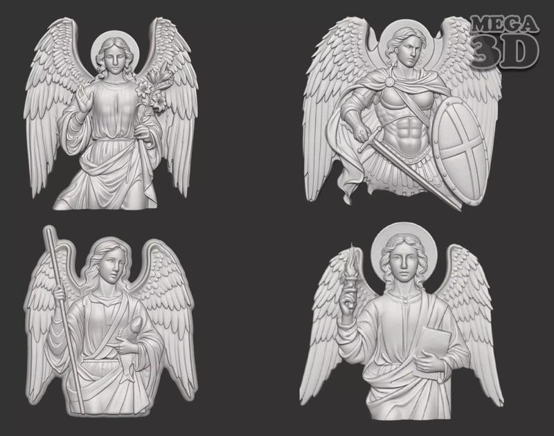 The Archangels - 250522 3D Model Collection