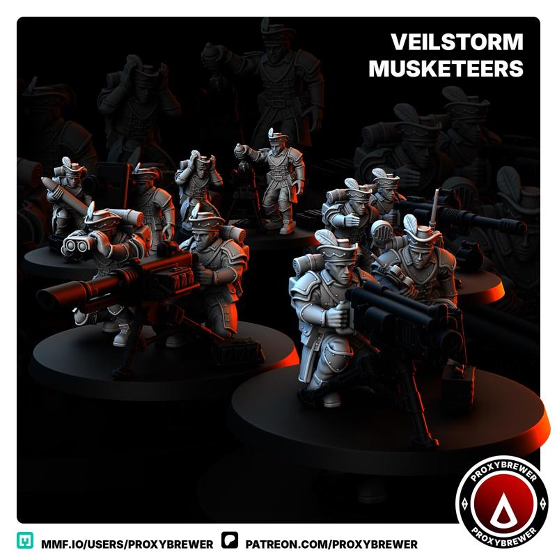 Veilstorm Musketeers - Assault Team