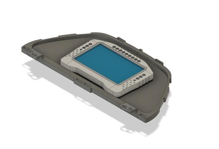 Cluster panel for custom Dash - ECU MASTER ADU 5 - Is200 / Is300 / Altezza / Toyota / Lexus
