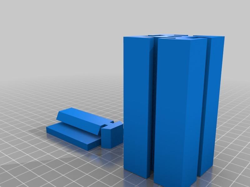 40x40x80 profile system + 90 degree mount