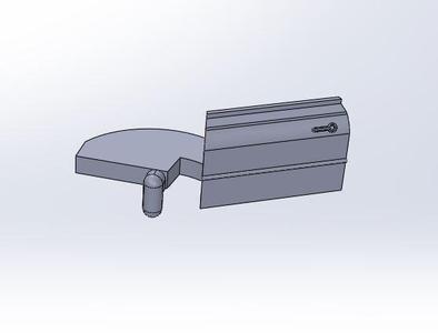 Siku Cadillac Fleetwood 75 V265 Rear Doors and Hubcap