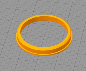 Rim centering ring 73.1 / 63.4