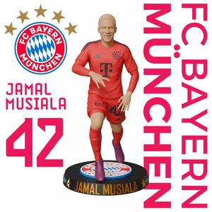 JAMAL MUSIALA - BAYERN MUNICH FOOTBALL PLAYER 3D PRINT