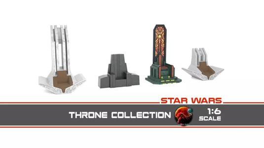 Star Wars Throne collection 1-6 scale Hottoys
