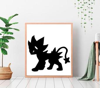 Luxray SVG / STL
