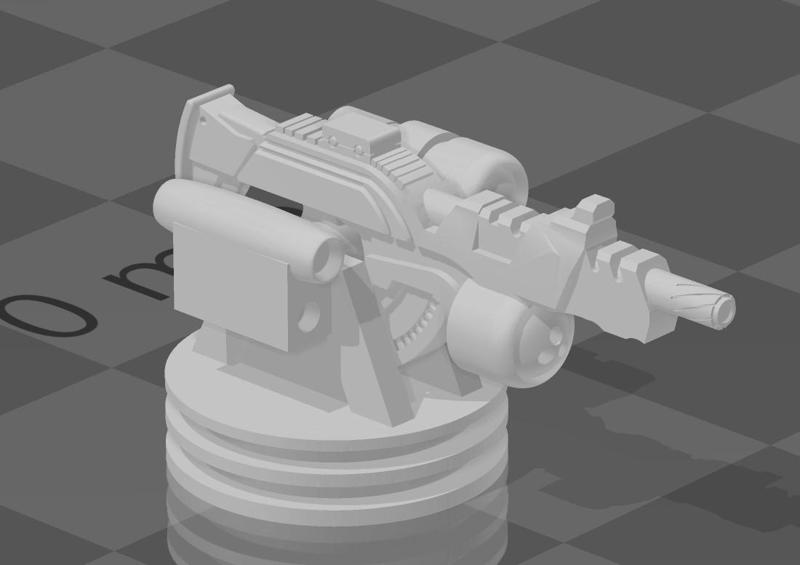 Banzai Bots - 28mm Remote Turret Collection