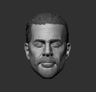 Head Negan action figure  - Hottoys type