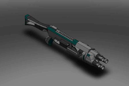 Shotgun TurokEvo.-OSAR3D