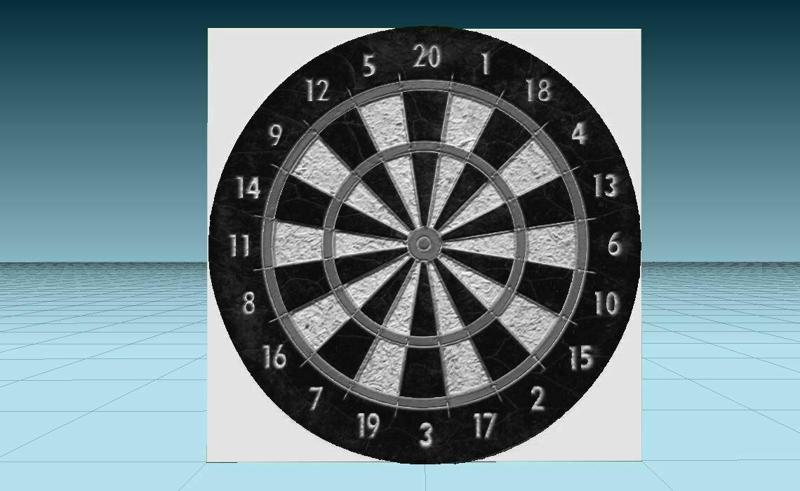 velcro dart board