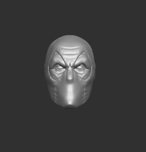 ONE12 Scale Head Deadpool
