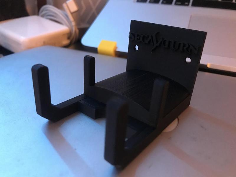 Sega Saturn 3d controller wall mount