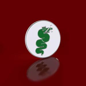 Alfa Romeo 2000 GTV C-Pillar Serpent Badge