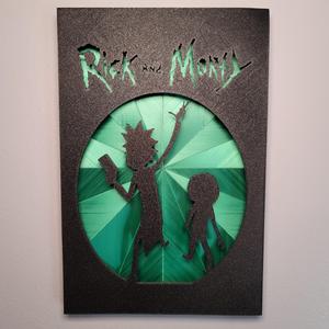 Rick and Morty Silhouette 2