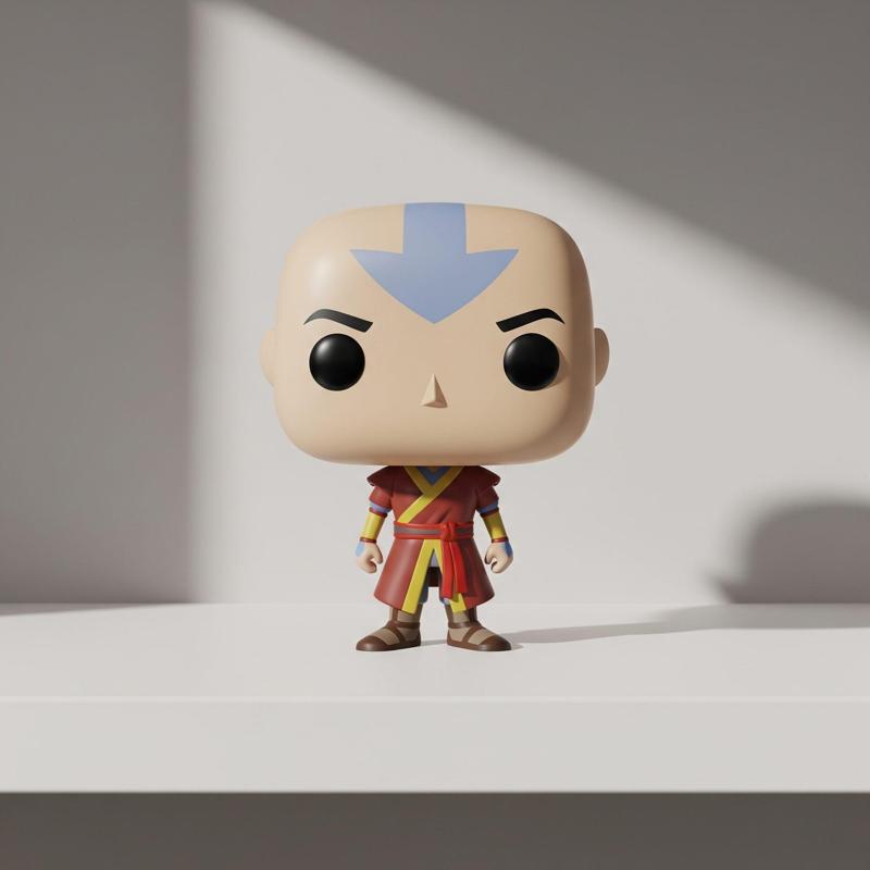 Avatar Aang Funko Pop - 3D Printable Figurine (STL) 🌬️