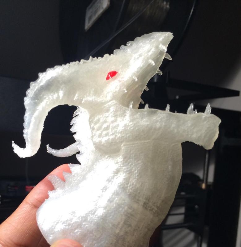 Dragon Bust by Robwzor (open mouth)