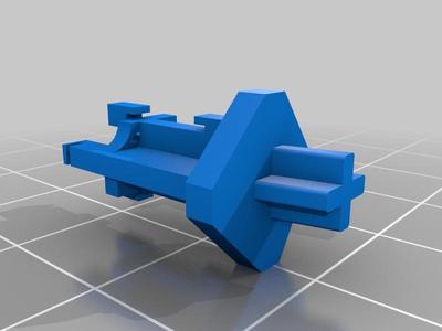 Datanetics keyswitch post for Apple II and II+