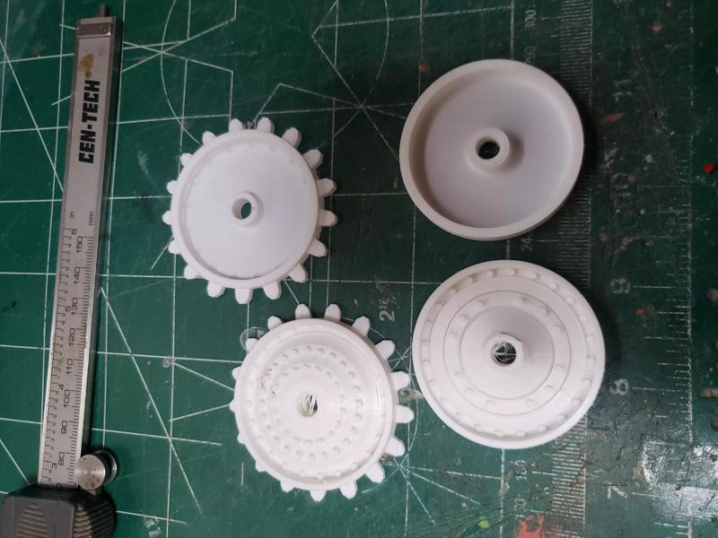 firefly mole wheels for thunderbird tracked vehicles