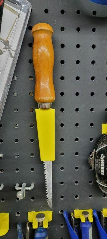 Drywall Saw Pegboard Mount