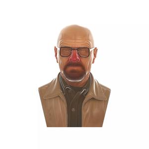 Walter White Bust Breaking Bad Dark Humor Fan Art Sculpture