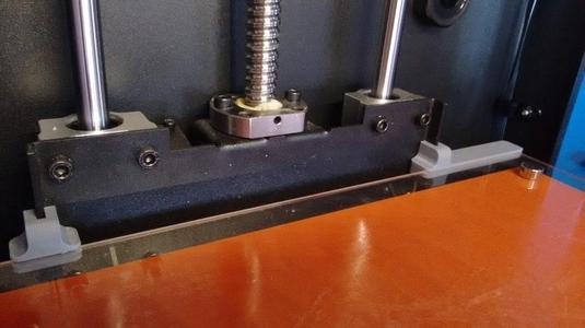 Wanhao D5S Heated glass bed guides