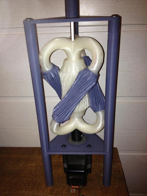 Mounting for Hyperbolic Planetary Gearset