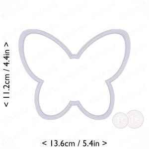 Butterfly Cookie Cutter 5in / 12.7cm