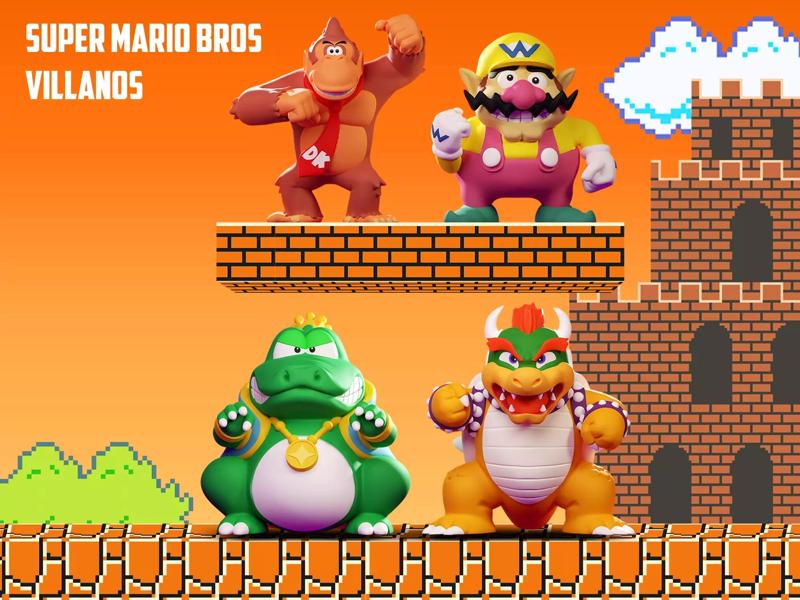 SUPER MARIO BROS VILLANOS