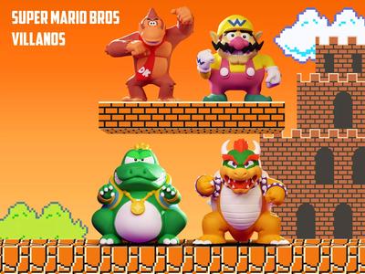 SUPER MARIO BROS VILLANOS